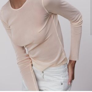 Zara Coordinate set in beige pink tulle